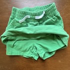 Reebok Girls Green A-Line Cotton Skort Size 5 Adjustable Waist Pockets — photo 3