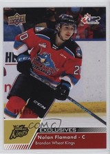 2022-23 Upper Deck CHL Exclusives 56/100 Nolan Flamand #38 05ql