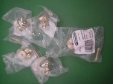 Lot of Solid Brass Drawer Knobs Amerock D 26634 02150