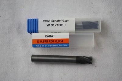 Karat VHM Schaftfräser Diamant SD 91V10010 D9,978 RDL 0,004