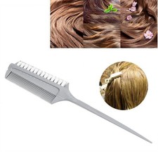 Professional Hair Highlight Dye Tool Hairdressing Salon Coloring Brush Comb