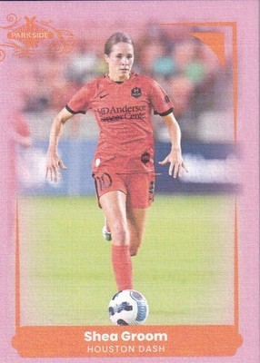 2022 Parkside NWSL Paramount Pink #10 Shea Groom - Houston #19/225