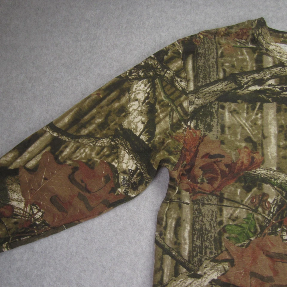 Game Winner Shirt Mens Small Camo Mossy Oak Long Sleeve Hunting Outdoor - Image 3 of 4