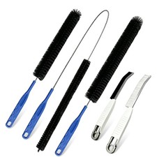 Dryer Vent Cleaner Kit 5PCS, Flexible Cleaning Brush Set with Long Pipe Brush...