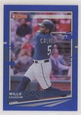 2020 Panini Donruss Holo Blue Willie Calhoun #150 z7h