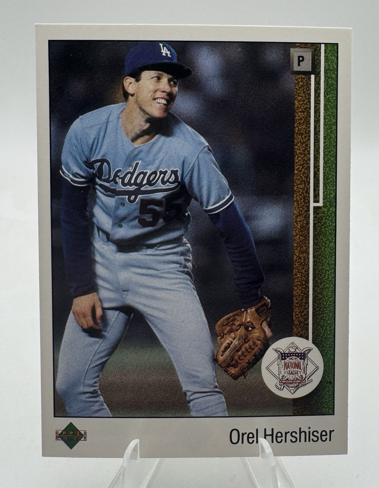 Orel Hershiser 1989 Upper Deck #665 Los Angeles Dodgers ⚾️