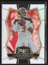 2016 PANINI SELECT JAMEIS WINSTON PRIZM PREMIER LEVEL ROOKIE CARD SILVER. rookie card picture