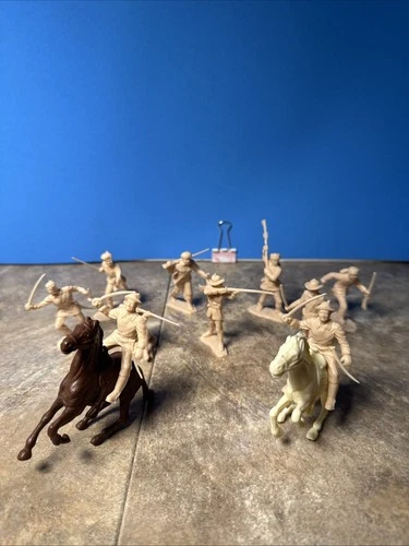 MARX Sears Heritage Alamo Play Set Tan Pioneer Defenders 1970’s