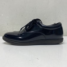 Dinkles Black Solid Marching Band Dress Shoes Oxford Women Size 7