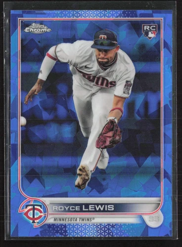 2022 Topps Chrome Update Sapphire Edition #US105 Royce Lewis RC Twins (JB)
