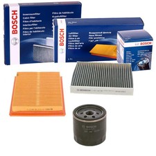 BOSCH FILTER INSPEKTIONSPAKET passend für FORD FIESTA 5 FUSION JU / 60-100 PS