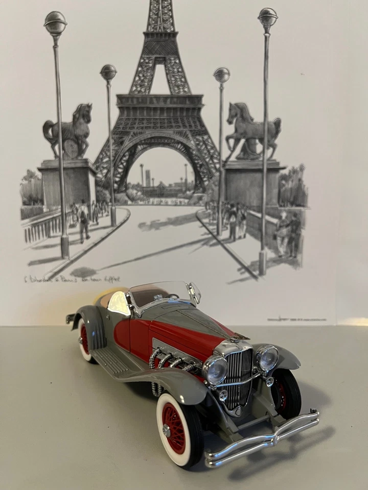 The Danbury Mint Düsenberg SSJ 1935 1:24 inkl. OVP - Bild 3 von 4