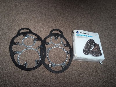 YakTrax Diamond Grip Ice Cleats Traction Device Size XL Mens 13+ Womens Size 14+
