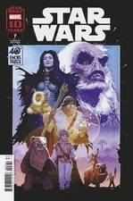 STAR WARS #7 - E.M. Gist Battle For Endor 40th Anniversary Variant - 11/12