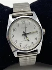 Timex 1978 Sprite Watch Mod.  23372 02478 Running Stretch Band Scratched Cryst