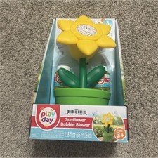Play Day Sunflower Bubble Blower Toy, Ages 3+...