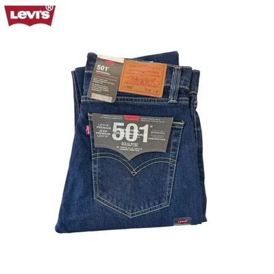 LEVI'S Levi’s 501 Original Fit Denim Jeans – Classic Style & Comfort-stonewash blue