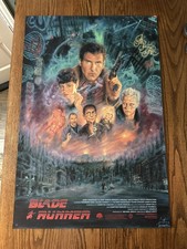 Poster Blade Runner Variant Mondo 24x36 Gustavo Barroni serigrafia limitata