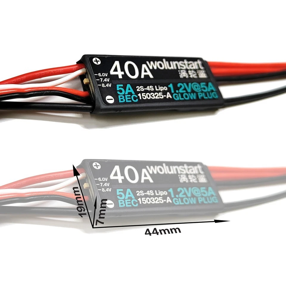 Wolunstart Nitro 1/10 HSP RC auto E-Starter 94188 94122 94155 94166 94177 - Image 3 of 4