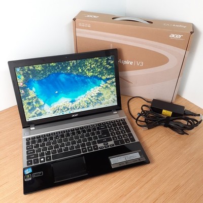 Acer Aspire V3-571G-9686 Intel Core i7-3632QM 2.2GHz 8GB RAM 500GB HDD Win 10