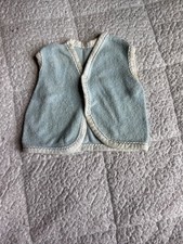 Vintage Baby Terry Cloth Vest Newborn