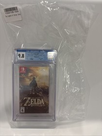 CGC Graded Zelda: Breath of the Wild - Nintendo Switch (1022125009) 9.8 A++