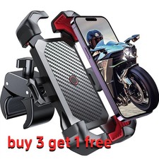 Quick Release Bike Phone Mount Holder Anti-Shake 360  GPS Motorcycle Phone Mount