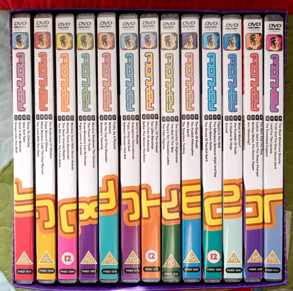MONKEY THE COMPLETE SERIES - DVD, 13-DISC BOX SET | REGION-2 | FREE LOCAL POST - Image 2 of 4