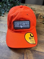 Orange Carhartt Force Texas Patch Cap Brand New with Tags Adjustable