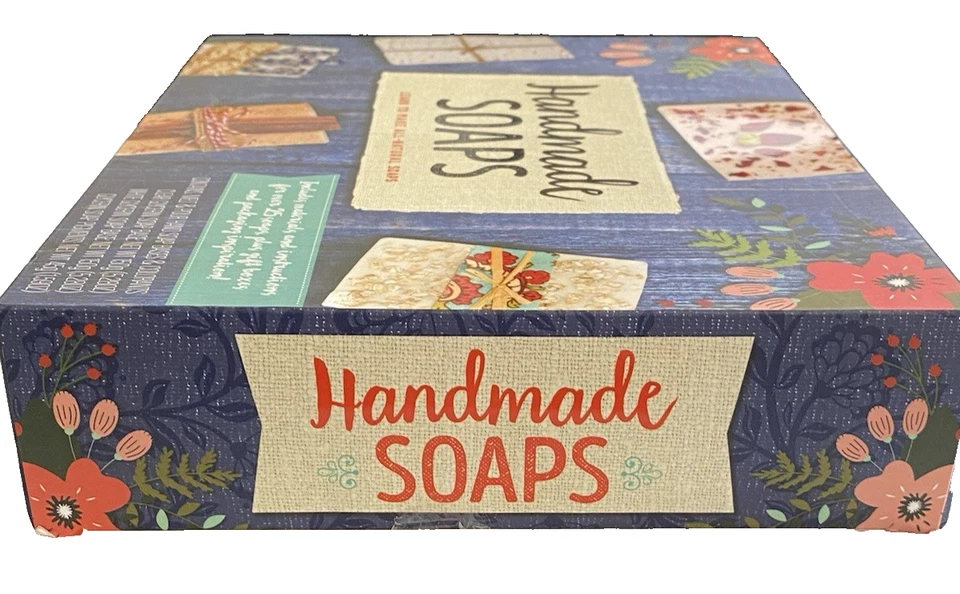 Handmade Soap Kit by Becker & Mayer includes base, molds, pigments, etc Sealed - Image 3 of 3