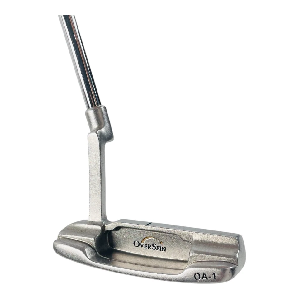 Tad Moore Overspin OA-1 Putter Milled Face Blade Steel Shaft 34" Right-Handed - Image 2 of 4