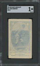 1922 NEILSON'S CHOCOLATE JOHNNY MORRISON 115 POOR V61 TYPE 1 SGC 1 PIRATES