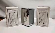 Winco Napkin Dispenser, 3-1/2-Inch by 7-Inch, Stainless Steel 3 Pack