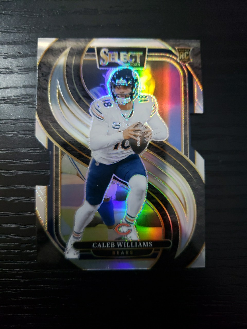 2024 Panini Select - Premier Level Caleb Williams #114 Silver Prizm (RC)