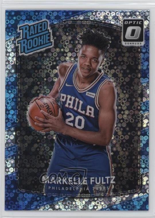 2017 Panini Donruss Optic Rated Rookie Fast Break Holo Prizm Markelle Fultz qc6