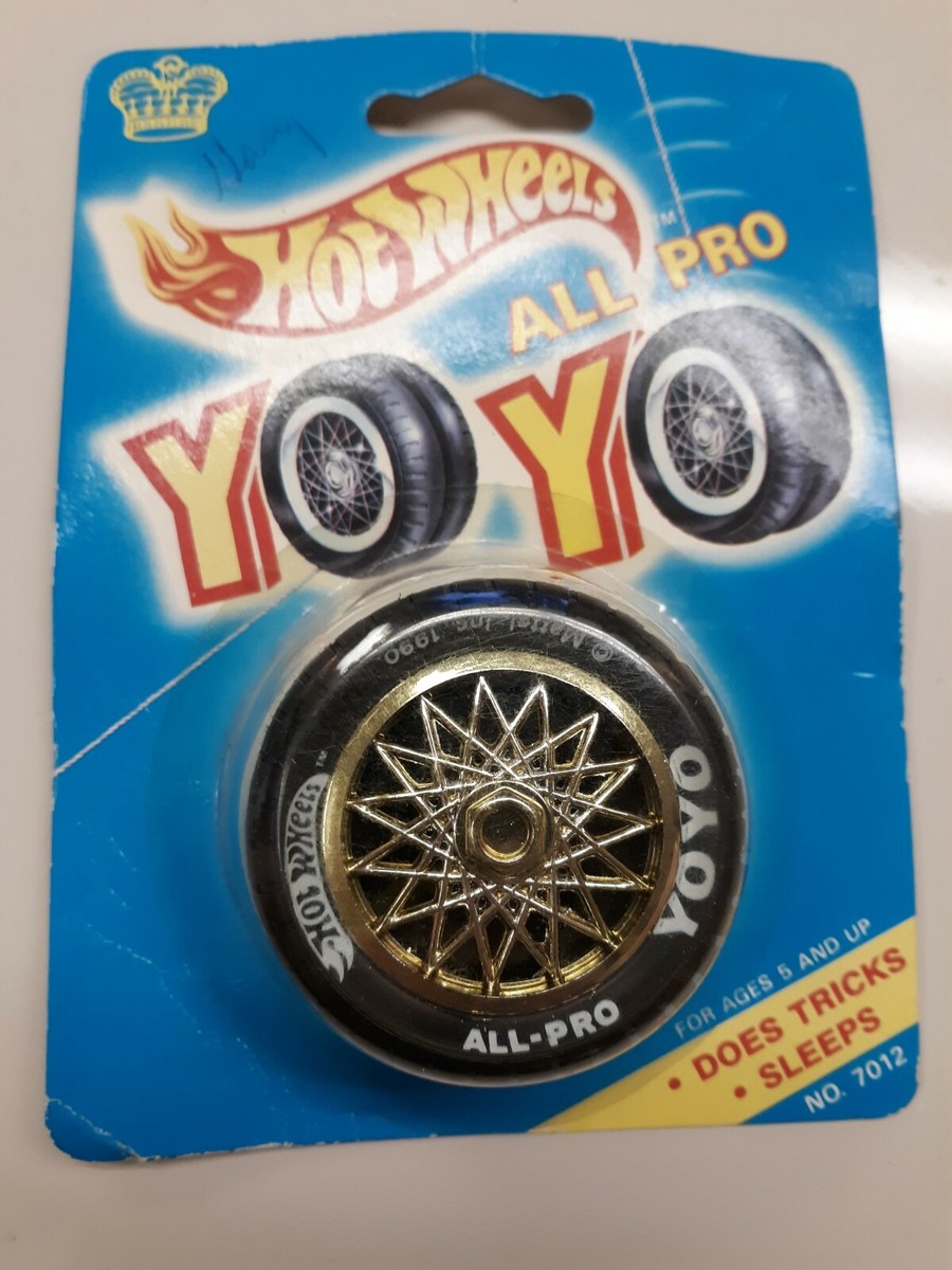 HOT WHEELS ALL PRO TIRE YOYO IMPERIAL GOLD RIM 7012 | eBay