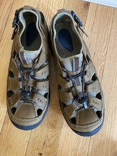 J Murphy Mens 13M Brown Leather Sport Sandals Fisherman Water Hiking