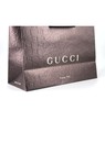 GUCCI Gift Bag Medium Paper Shopping Bag Brown w/Double "GG" Logo Imprint — photo 2