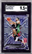 2022-23 PANINI ELITE #1 JAYSON TATUM POWER FORMULAS   SGC 9.5