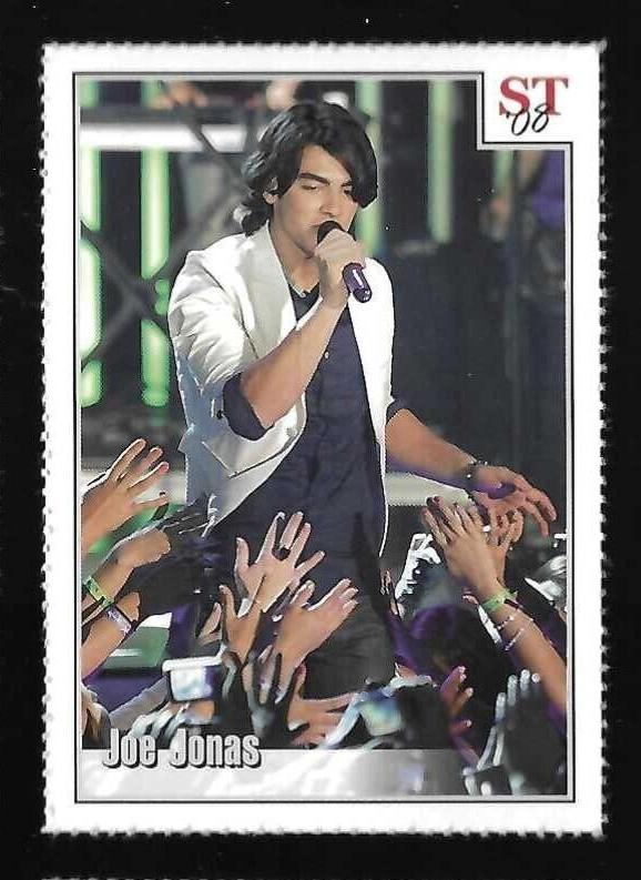 JOE JONAS 2008 Spotlight Tribute Trading Card | eBay