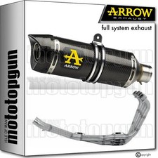 full system exhaust open carbon c thunder arrow for honda cbr 650 f 2018 18