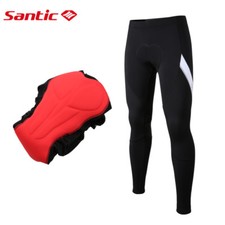 Men's Winter Cycling Pants Bicycle Padded Bike Long Pants Trousers Warm M-3XL