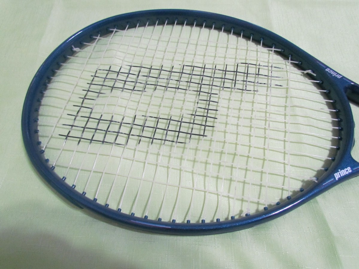 Raquette de tennis Prince Graphite Comp Series 110 poignée en cuir