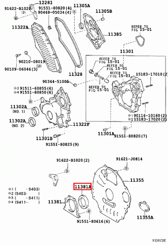 Genuine LandCruiser 80 79 78 Series 1HD 1HZ 1KZ Rear Main Oil Crankshaft Seal - Picture 12 of 20