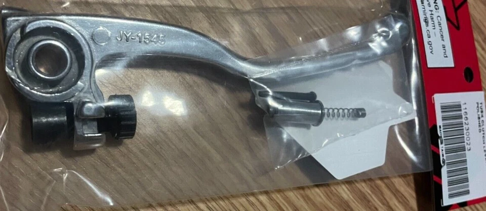 Palanca de embrague Tusk Sherco 450 SEF-R Racing 15-21 2017 Six Days SEF plata de fábrica Foto 3 de 4