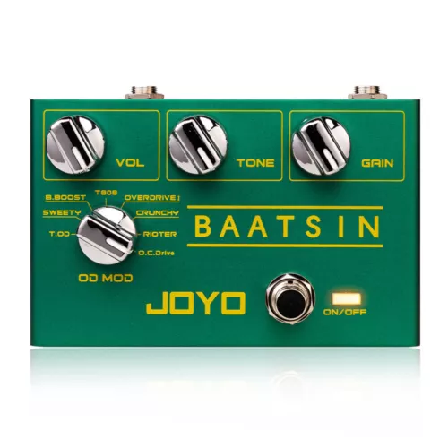 JOYO Pure Analog Overdrive & Distortion Multi Effect Pedal 8 Classic OD/DS Sound