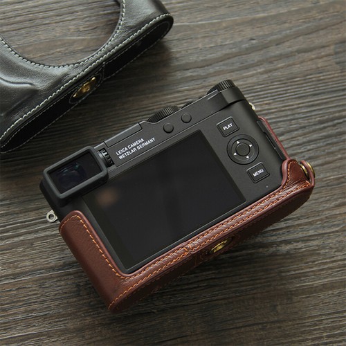 Suitable For Leica D-LUX8 Genuine Leather Camera Half Cases Bag Covers Handmade - Picture 16 of 31