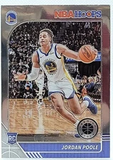 Jordan Poole RC Rookie Card 2019-2020 NBA Hoops Premium Stock MINT