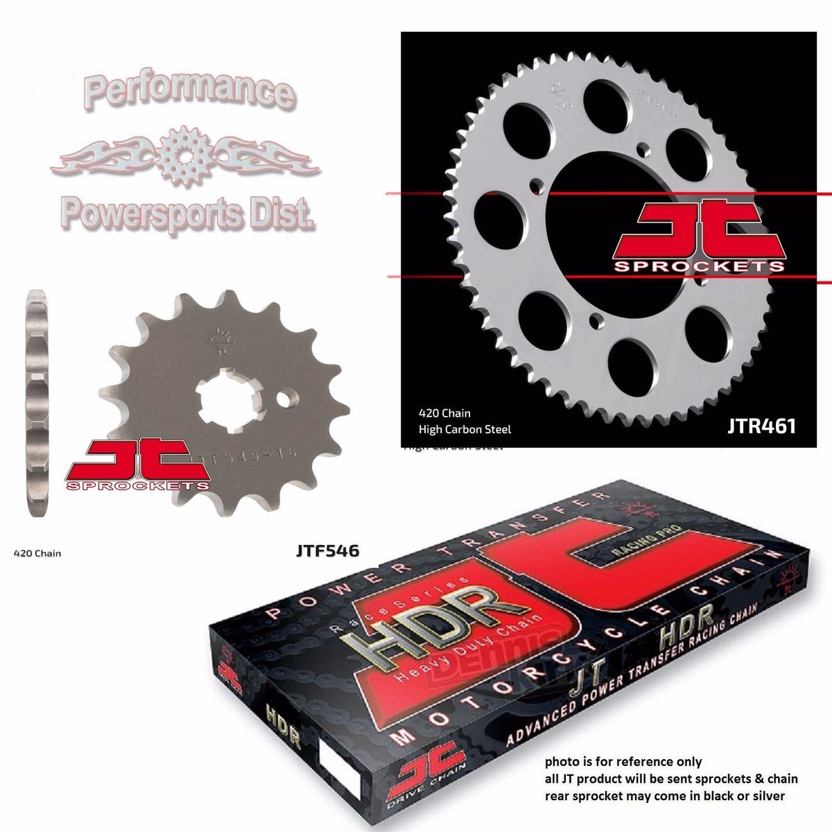 JT Sprockets and Chain Kit for Kawasaki KX85 2001-2017 | eBay