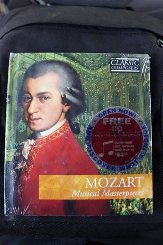 Mozart: Musical Masterpieces (CD, Classic Composers) SEALED NEW Classical  LS 02